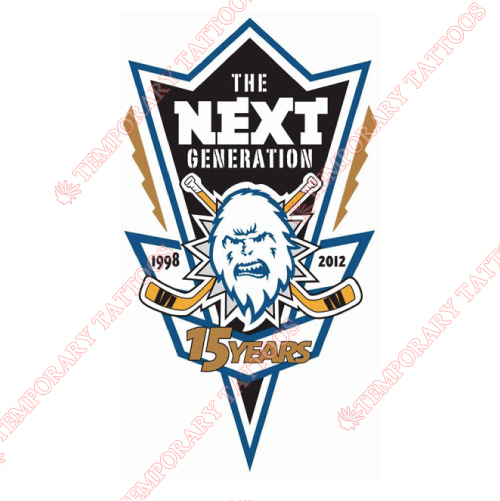 Kootenay Ice Customize Temporary Tattoos Stickers NO.7511
